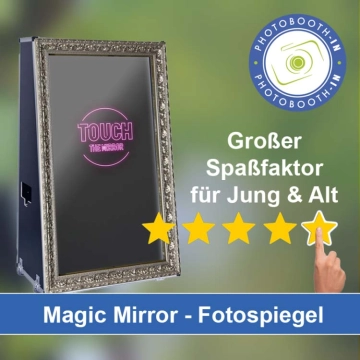 In Michelfeld einen Magic Mirror Fotospiegel mieten