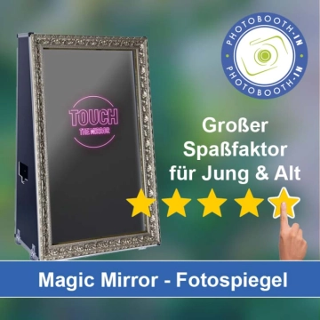 In Michelstadt einen Magic Mirror Fotospiegel mieten
