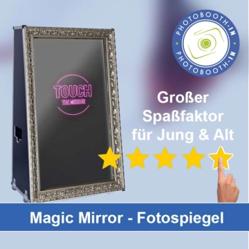 In Mildstedt einen Magic Mirror Fotospiegel mieten