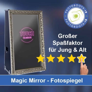 In Mistelgau einen Magic Mirror Fotospiegel mieten
