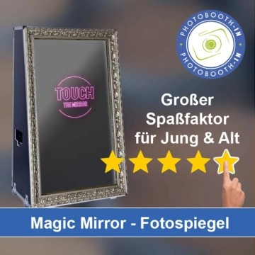 In Mittenwalde einen Magic Mirror Fotospiegel mieten