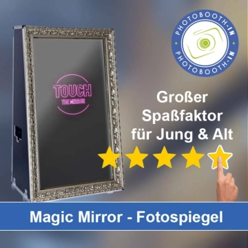 In Möckmühl einen Magic Mirror Fotospiegel mieten