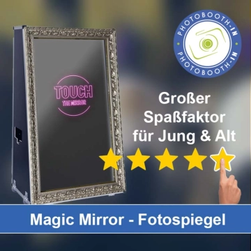 In Möhnesee einen Magic Mirror Fotospiegel mieten