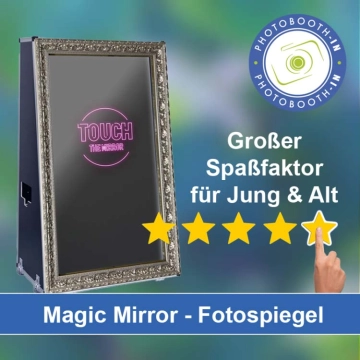 In Möhrendorf einen Magic Mirror Fotospiegel mieten