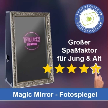 In Mönkeberg einen Magic Mirror Fotospiegel mieten