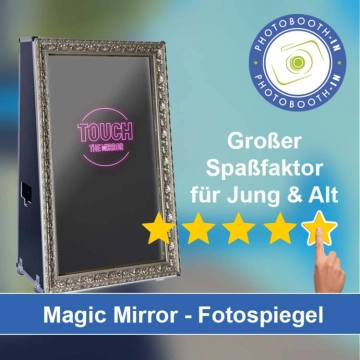 In Mörlenbach einen Magic Mirror Fotospiegel mieten