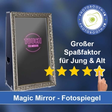 In Möser einen Magic Mirror Fotospiegel mieten