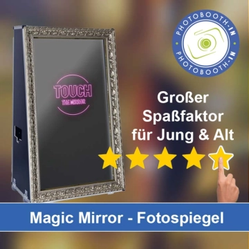 In Mössingen einen Magic Mirror Fotospiegel mieten
