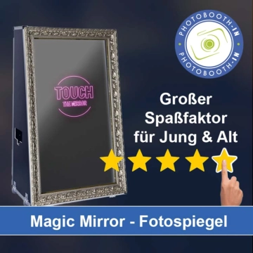 In Mötzingen einen Magic Mirror Fotospiegel mieten