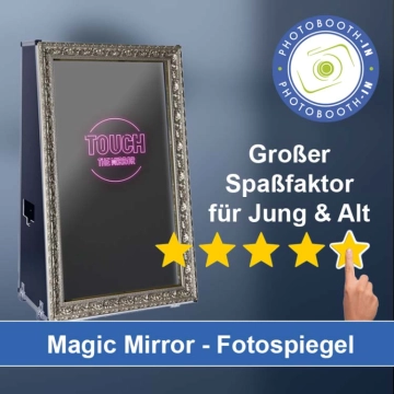 In Mohlsdorf-Teichwolframsdorf einen Magic Mirror Fotospiegel mieten