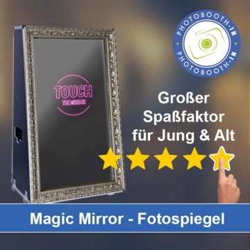 In Mommenheim einen Magic Mirror Fotospiegel mieten