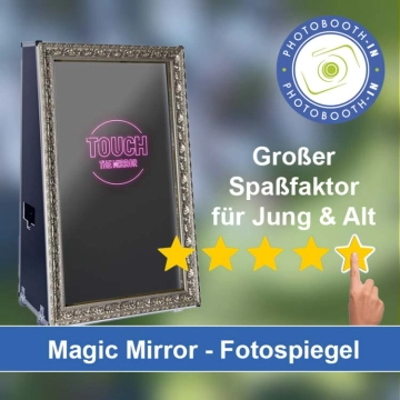 In Monheim am Rhein einen Magic Mirror Fotospiegel mieten