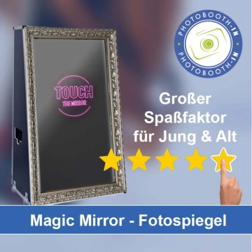 In Monschau einen Magic Mirror Fotospiegel mieten