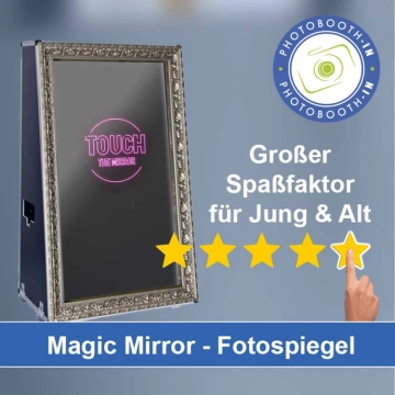 In Montabaur einen Magic Mirror Fotospiegel mieten