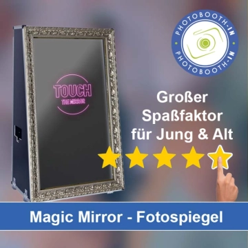 In Moorenweis einen Magic Mirror Fotospiegel mieten