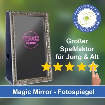 In Moos (Bodensee) einen Magic Mirror Fotospiegel mieten