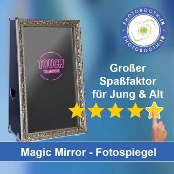 In Morbach einen Magic Mirror Fotospiegel mieten