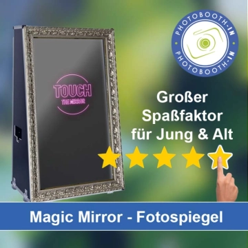 In Mudersbach einen Magic Mirror Fotospiegel mieten