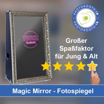 In Mücke einen Magic Mirror Fotospiegel mieten