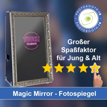 In Mühlenbecker Land einen Magic Mirror Fotospiegel mieten