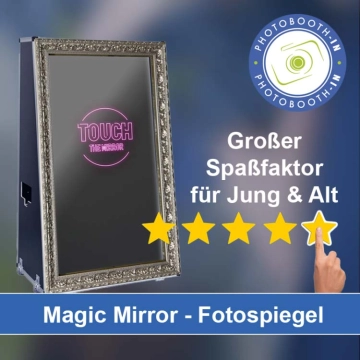 In Mühlhausen-Ehingen einen Magic Mirror Fotospiegel mieten