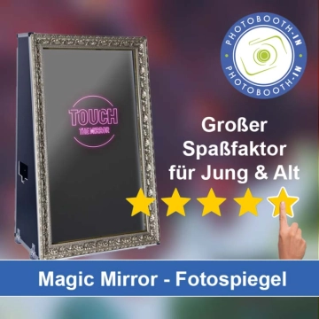 In Mühlheim am Main einen Magic Mirror Fotospiegel mieten
