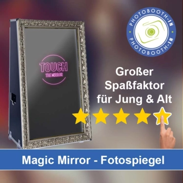 In Mülsen einen Magic Mirror Fotospiegel mieten