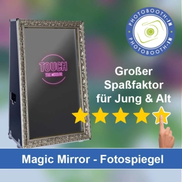 In Münchberg einen Magic Mirror Fotospiegel mieten