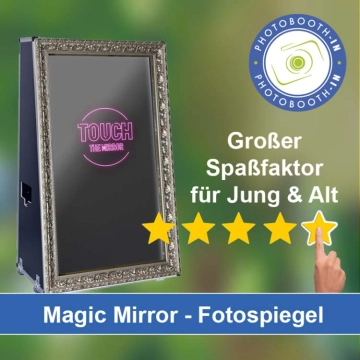 In Müncheberg einen Magic Mirror Fotospiegel mieten