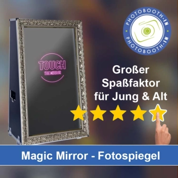 In Münchhausen am Christenberg einen Magic Mirror Fotospiegel mieten