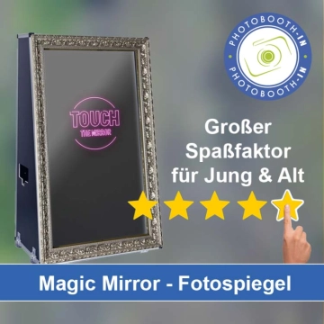 In Münsingen (Württemberg) einen Magic Mirror Fotospiegel mieten