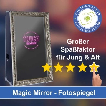 In Münster bei Dieburg einen Magic Mirror Fotospiegel mieten