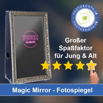 In Mundelsheim einen Magic Mirror Fotospiegel mieten