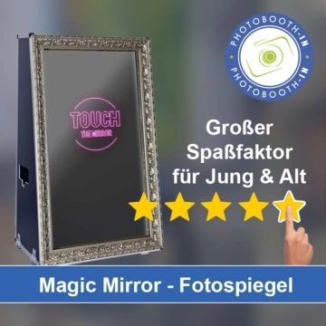 In Munderkingen einen Magic Mirror Fotospiegel mieten