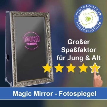 In Murg einen Magic Mirror Fotospiegel mieten