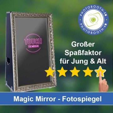 In Murnau am Staffelsee einen Magic Mirror Fotospiegel mieten