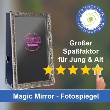 In Murrhardt einen Magic Mirror Fotospiegel mieten