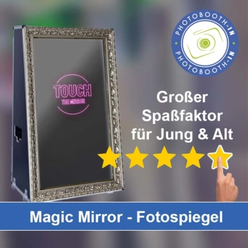 In Mutlangen einen Magic Mirror Fotospiegel mieten