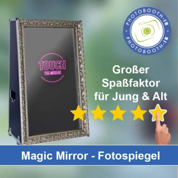 In Nabburg einen Magic Mirror Fotospiegel mieten