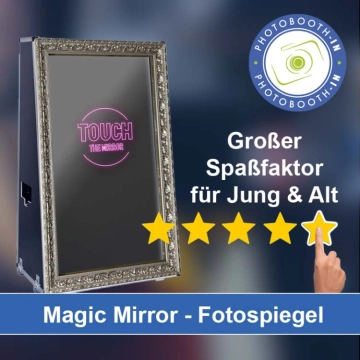 In Nackenheim einen Magic Mirror Fotospiegel mieten