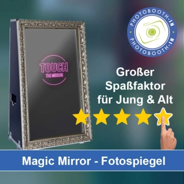 In Namborn einen Magic Mirror Fotospiegel mieten