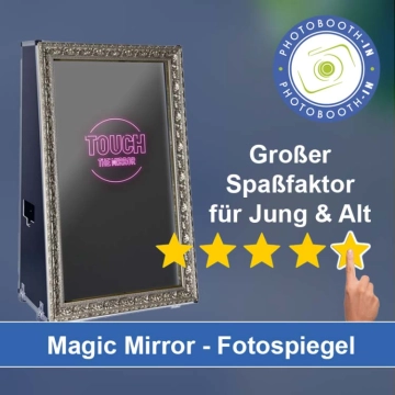 In Nauheim einen Magic Mirror Fotospiegel mieten