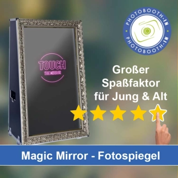 In Neckarsulm einen Magic Mirror Fotospiegel mieten