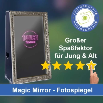 In Neckartailfingen einen Magic Mirror Fotospiegel mieten