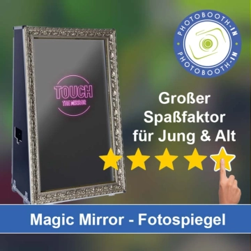 In Nessetal einen Magic Mirror Fotospiegel mieten