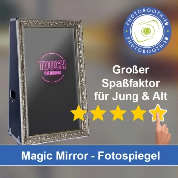 In Nettersheim einen Magic Mirror Fotospiegel mieten