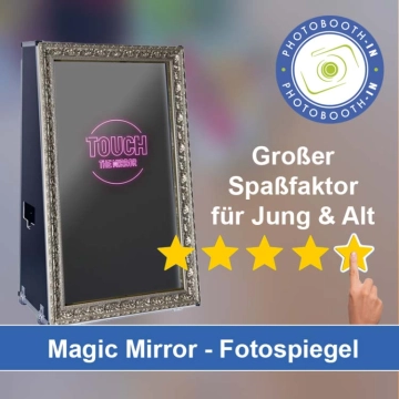 In Netzschkau einen Magic Mirror Fotospiegel mieten