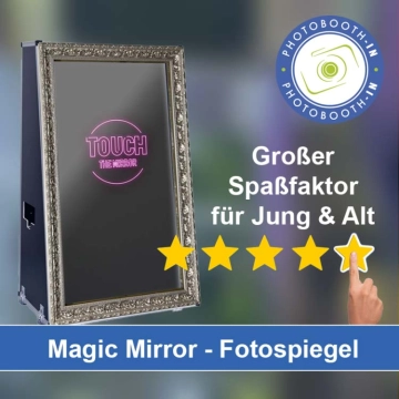 In Neu-Anspach einen Magic Mirror Fotospiegel mieten