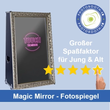 In Neu-Isenburg einen Magic Mirror Fotospiegel mieten