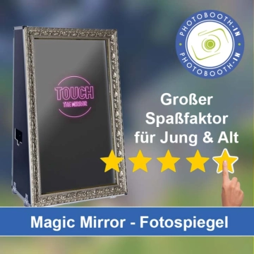 In Neu Wulmstorf einen Magic Mirror Fotospiegel mieten